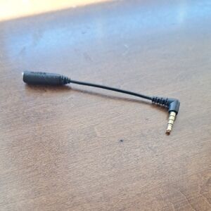 Sony Black Audio Adapter Cable